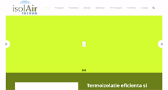 Desktop Screenshot of isolairthermo.eu
